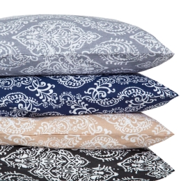 Borea Ζεύγος Μαξιλαροθήκες Mix & Match Baroque (2) 50 x 70 cm Μαύρο