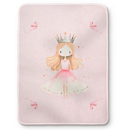 Borea Κουβέρτα Princesa Μονή 150 x 220 cm Ροζέ