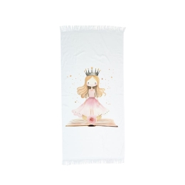 Borea Πετσέτα Παρεό Princesa 70 x 140 cm Εκρού