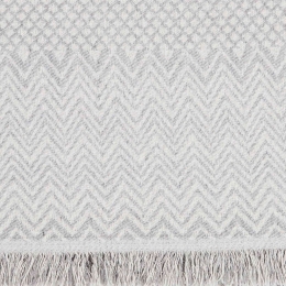 Borea Ριχτάρι Βαμβακερό Διθέσιο Tribal 180 x 250 cm Γκρι