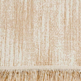 Borea Ριχτάρι Βαμβακερό Πολυθρόνας Ammos 180 x 180 cm Μπεζ