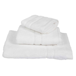 Ariete Casa Πετσέτα Σώματος 70x140 - Λευκή Ρίγα 550gr/m²