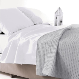 Ariete Casa Κουβέρτα Πικέ King Size 240x250  - Γκρι