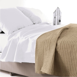 Ariete Casa Κουβέρτα Πικέ King Size 240x250 - Μπεζ
