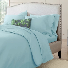 Ariete Casa Σετ Παπλωματοθήκη Βαμβακερή Περκάλι 250 TC King Size 240×260 - Homeport Άκουα