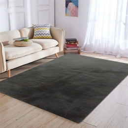 Bonsai Home Χαλί Γούνινο 160x230 - Rabbit Fur Ανθρακί