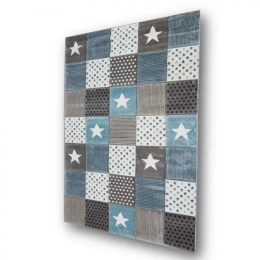 Eco-Carpet Παιδικό Χαλί 120x180 - Elite Line Μπλε