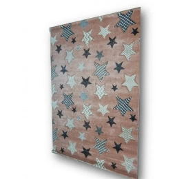 Eco-Carpet Παιδικό Χαλί 80x150 - Elite Star Ροζ