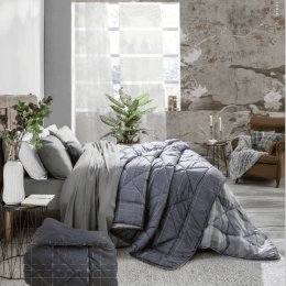 Amo la Casa Πάπλωμα Super Soft Μονό 170Χ250 - Gordon Γκρι Σκούρο