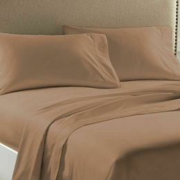 Ariete Casa Σεντόνι Βαμβακερό Μονό 160x240 Σοκολά