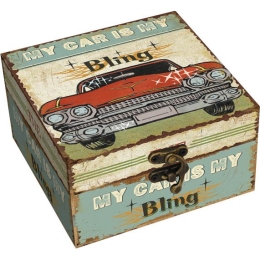 Διακοσμητικό Κουτί "Car Bling" 13Χ13Χ7