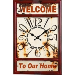 Ρολόι Τοίχου "WELCOME"