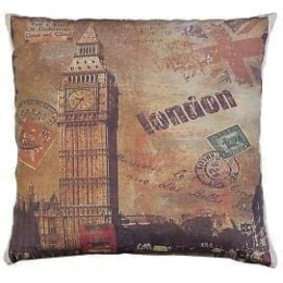 Bonsai Home Μαξιλάρι Printed London 45Χ45 cm