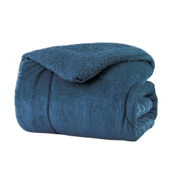 Borea Κουβερτοπάπλωμα Cozy Μονό 160 x 220 cm Πετρόλ