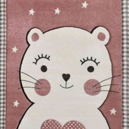Χαλί Diamond 18648-055 Pink Merinos 135X190cm