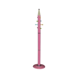 Καλόγερος μεταλλικός pencil ροζ 37x170 εκ