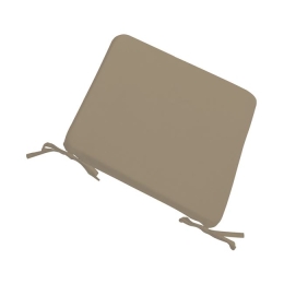 Chair μαξιλάρι καρέκλας μπεζ σκούρο 42x42x3 εκ