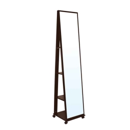 Fisher καρυδί καθρέπτης δαπέδου από ξύλο 39x39x176 εκ