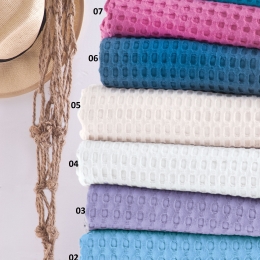 Lexy κουβέρτα πικέ χακί 230x250 εκ