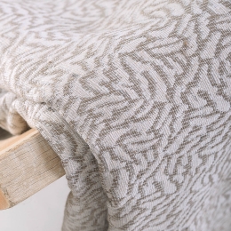 Tessy μπεζ ριχτάρι 180x160 εκ