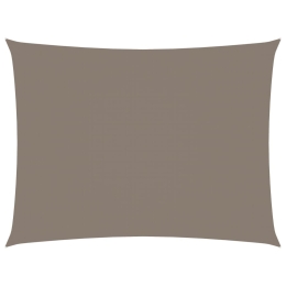 Πανί Σκίασης Ορθογώνιο Taupe 5 x 7 μ. από Ύφασμα Oxford