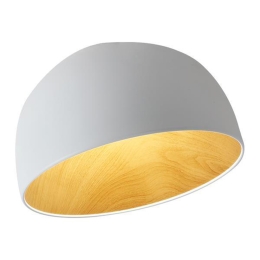 Φωτιστικό πλαφονιέρα led λευκή μεταλλική 35x25 εκ