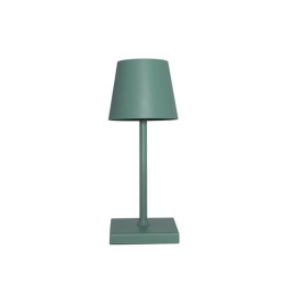 Πορτατίφ αφής επαναφορτιζόμενο led dimmable πράσινο αλουμινίου 10x38 εκ