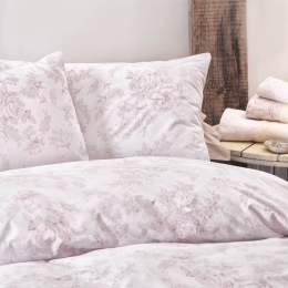 Lucette Nova ροζ σετ κουβερλί 220x240 εκ