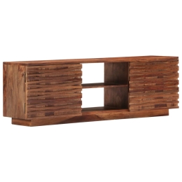 Έπιπλο τηλεόρασης από μασίφ ξύλο sheesham 120x30x40 εκ 