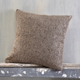Rowen καφέ μαξιλαροθήκη 40x40 εκ
