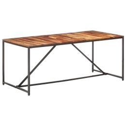 Τραπέζι φαγητού από μασίφ ξύλο sheesham180x90x76 εκ