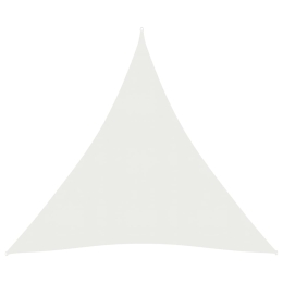 Πανί Σκίασης Λευκό 4 x 5 x 5 μ. από HDPE 160 γρ./μ²