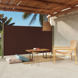 Σκίαστρο Πλαϊνό Συρόμενο Βεράντας Καφέ 170 x 300 εκ.