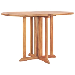 Τραπέζι κήπου Butterfly πτυσσόμενο από μασίφ ξύλο teak 120x70x75 εκ
