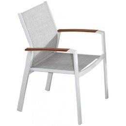 Sunnyside πολυθρόνα αλουμινίου 57x66x87 εκ