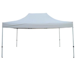 Gazebo πτυσσόμενο λευκό 300x450 εκ