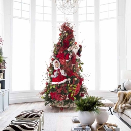 The Christmas Couple ολοκληρωμένη πρόταση στολισμού με δέντρο, 100 στολίδια και 800 led