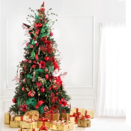 Elve's Tree ολοκληρωμένη διακοσμητική πρόταση με δέντρο, 138 στολίδια και 800 led