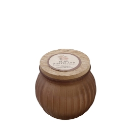 Homemade Spa κεραμικό αρωματικό κερί σε καφέ χρώμα με 9 ώρες καύσης σετ δώδεκα τεμαχίων 6x5.5 εκ