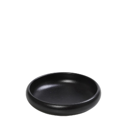 Mianmar πιατάκι μαύρο σετ έξι τεμαχίων 9.8x9.8x3.4 εκ 