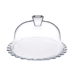 Petite Patisserie γυάλινη βάση παρουσίασης τούρτας 26.4x15.3 εκ