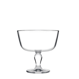 Petite Patisserie διακοσμητική βάση γυάλινη διάφανη 13x22.2 εκ
