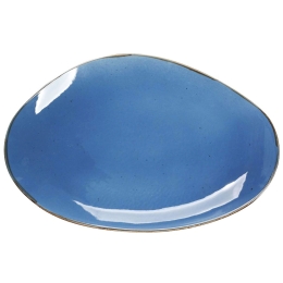 Terra Blue πιατέλα οβάλ σετ έξι τεμαχίων 36x15 εκ
