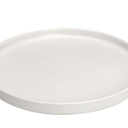 Terra Matt Cream κρεμ πιάτο ρηχό φαγητού σετ έξι τεμαχίων 26 εκ