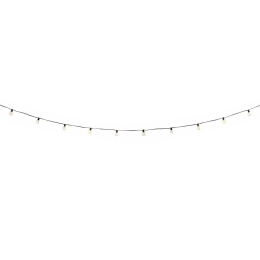 25 vintage Led λάμπες IP44 επεκτεινόμενες με ψυχρό λευκό φως 7.5 μ