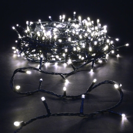 400 Led λαμπάκια IP44 με επεκτεινόμενο πράσινο καλώδιο και soft white φως 20μ