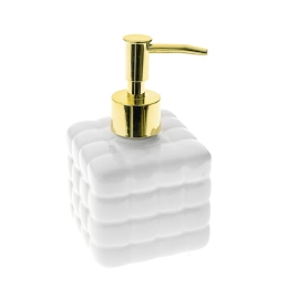 Dispenser λευκό μπάνιου 8x8x14 εκ