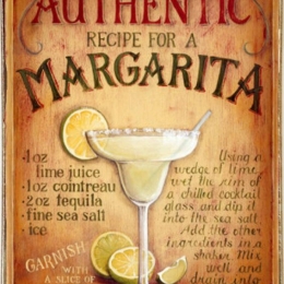 Margheritas ξύλινος  πίνακας χειροποίητος
