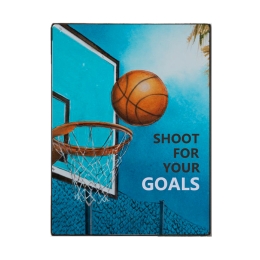 Shoot for your goals χειροποίητος πίνακας ξύλινος