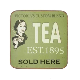 Σουβέρ ξύλινo χειροποίητo tea sold here